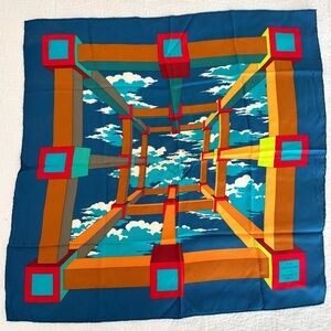 Hermes Cassandre 24” Authentic Silk Scarf